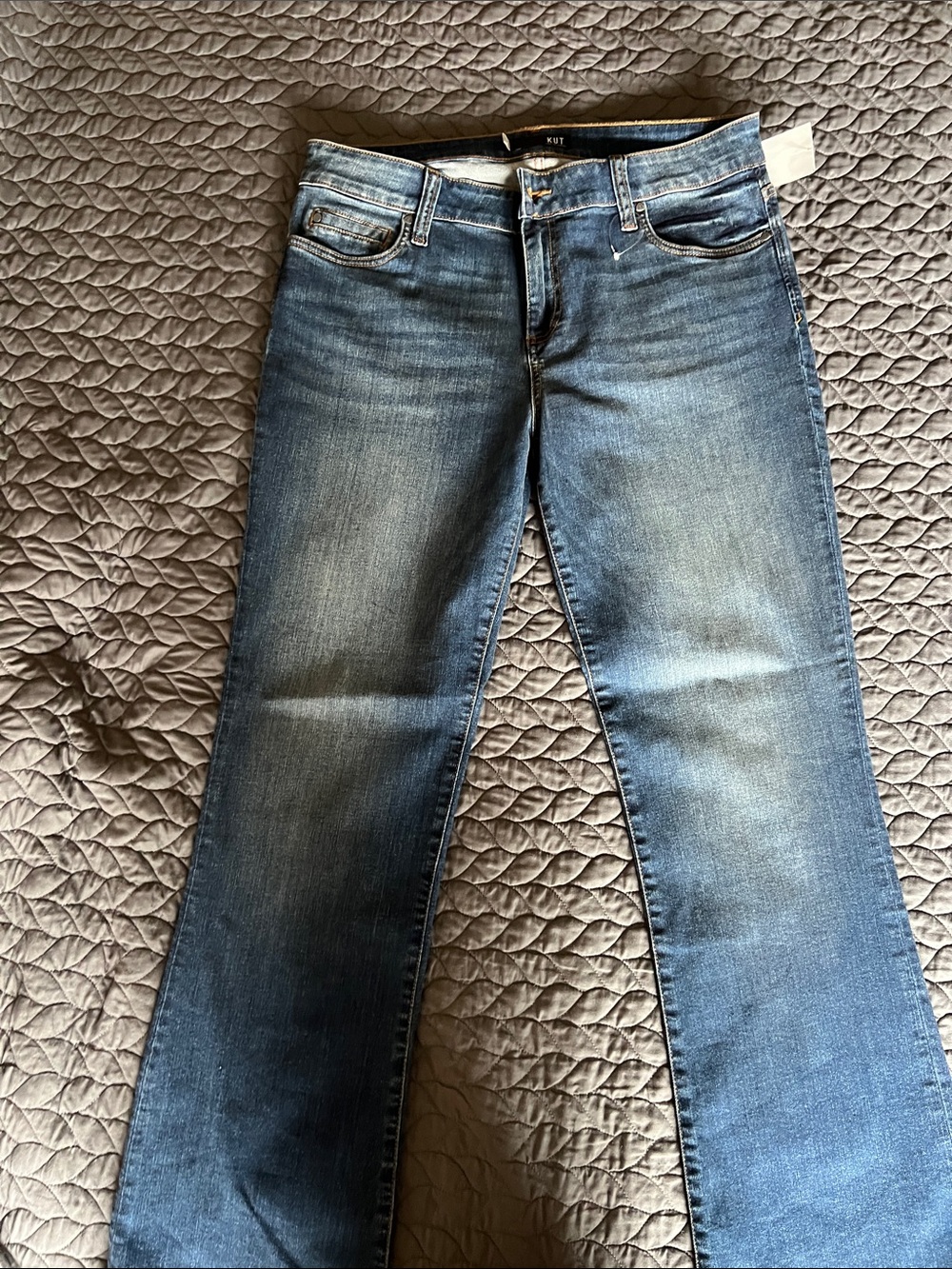 Kut from the Kloth Medium Blue Flare Jeans